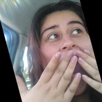 Chubby Latina Plays with her Nipples in a Public Parking Lot