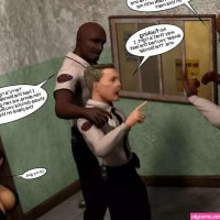 Porn comic The Abduction. Chapter 3. 3D Perils Sex comic black police officer