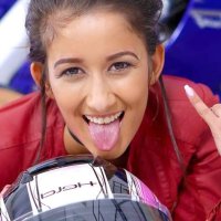 The Biker Babe in Leather Pants Shows Her Best HD 4K Porn Video