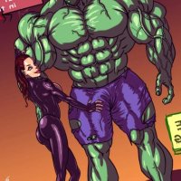 Hulk vs Black Widow Porn Comic by Mnogobatko