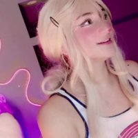 Cute Blonde Webcam Girl Dildo Masturbation Show