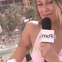 Busty Cindy Crawford Drains Joes Massive Cock at Porn Convention!