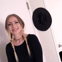 Beautiful amateur tenant POV riding cock