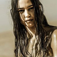Naked Courtney Eaton in Mad Max: Fury Road ANCENSORED