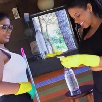 Phat ass Latina maids getting their cunts smashed in nature
