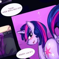 Twilight and Flash porn comic