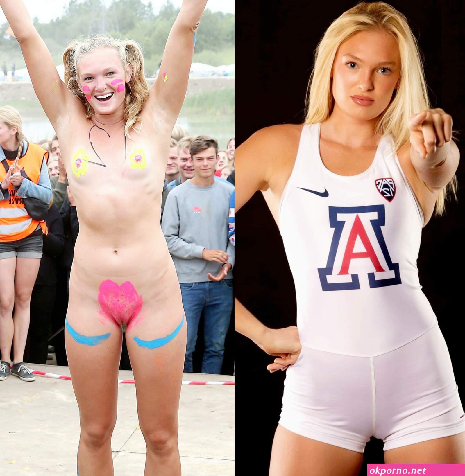 Athlete nude