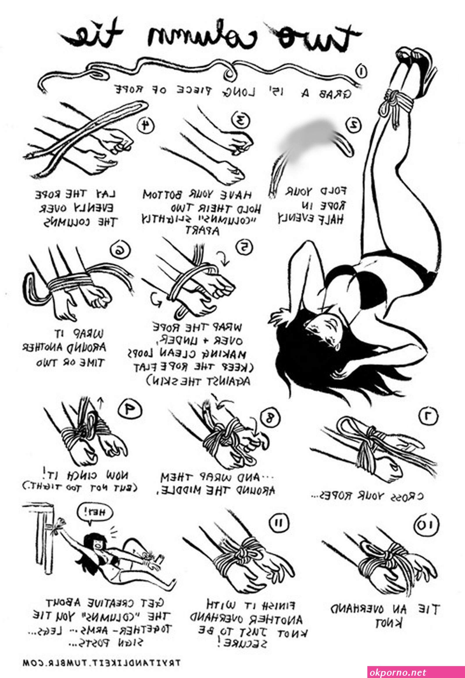 Self bondage techniques boundanna