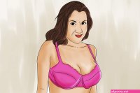aunty.cleavage.bra.