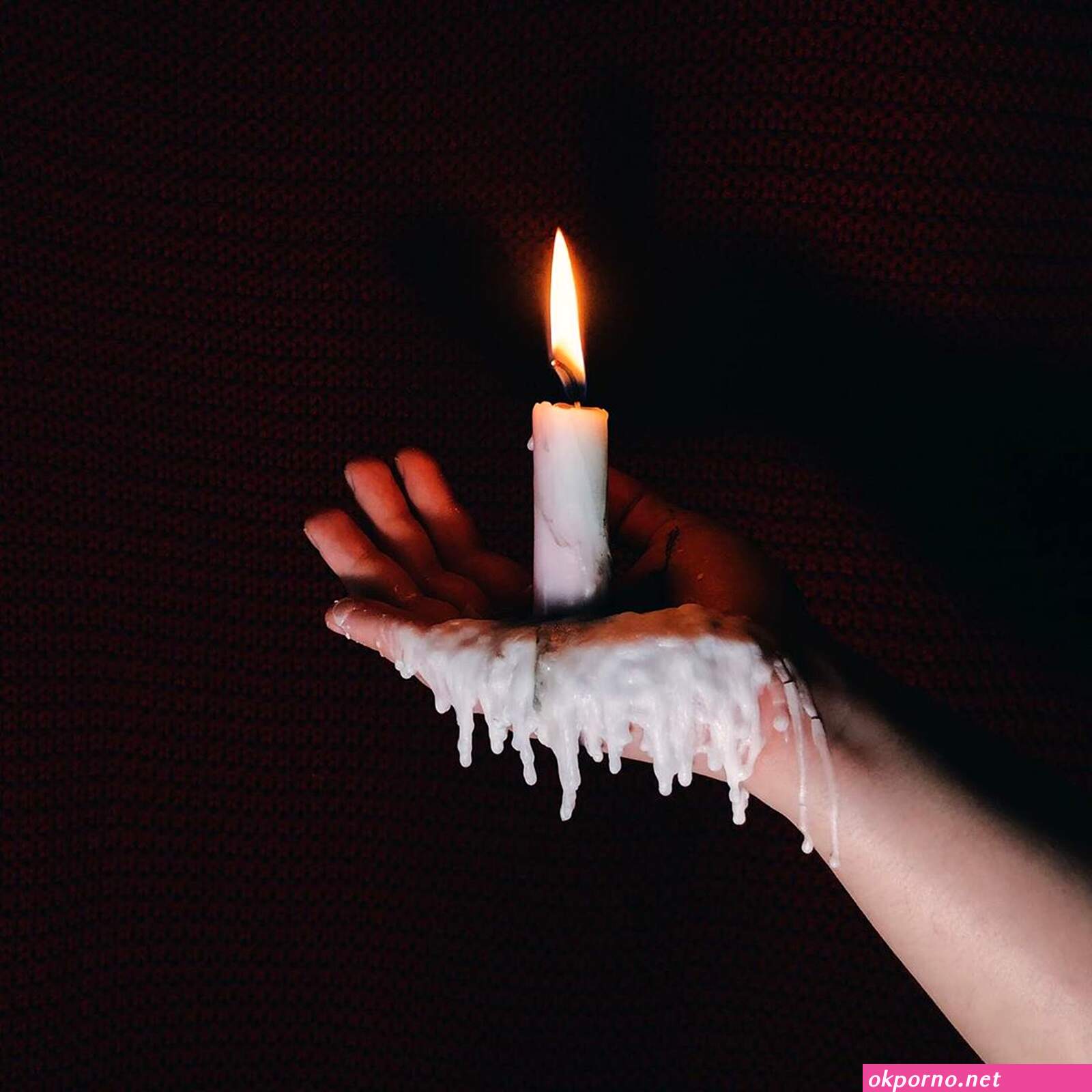 Sex wax candle
