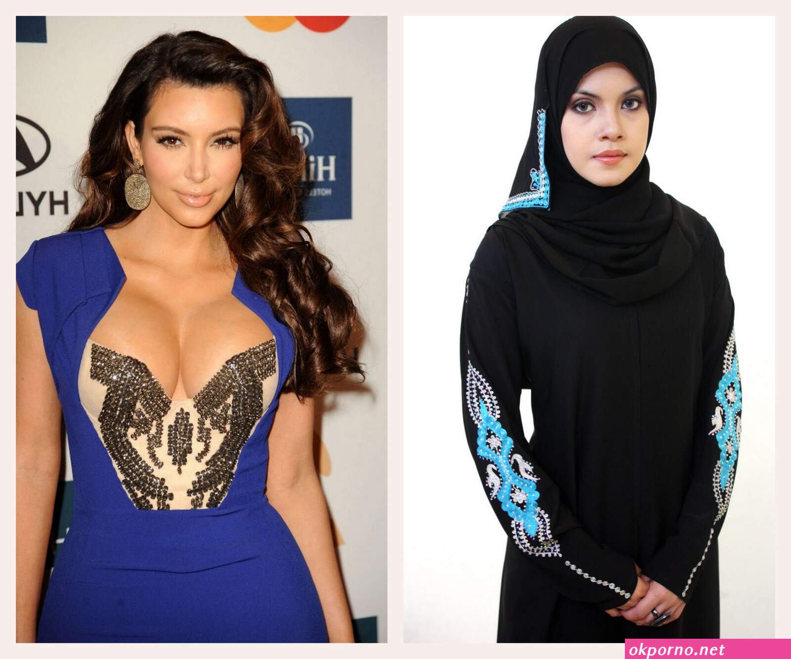 Hijab big boob