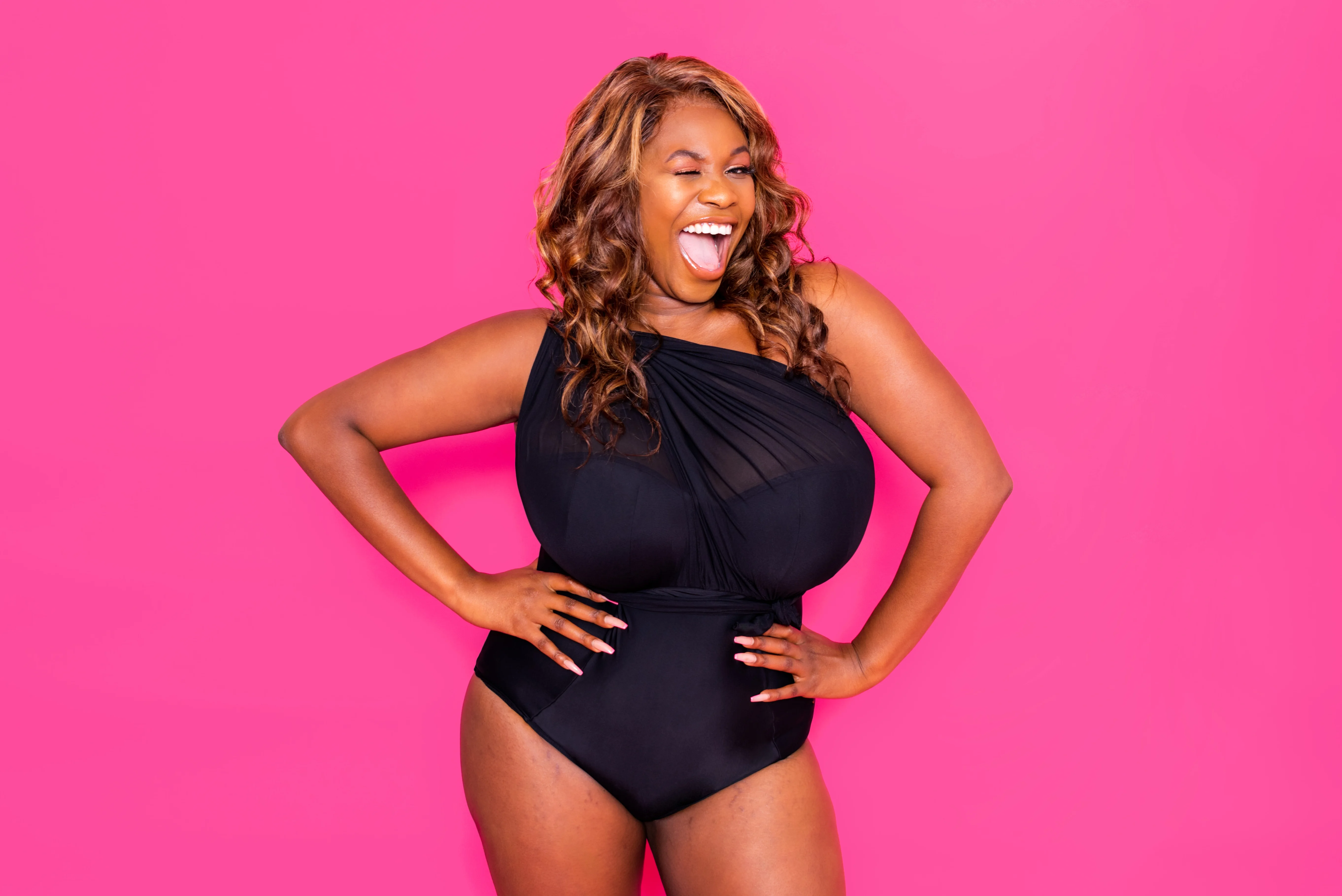 Huge bbw ebony tits