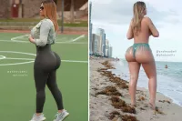 huge white ass