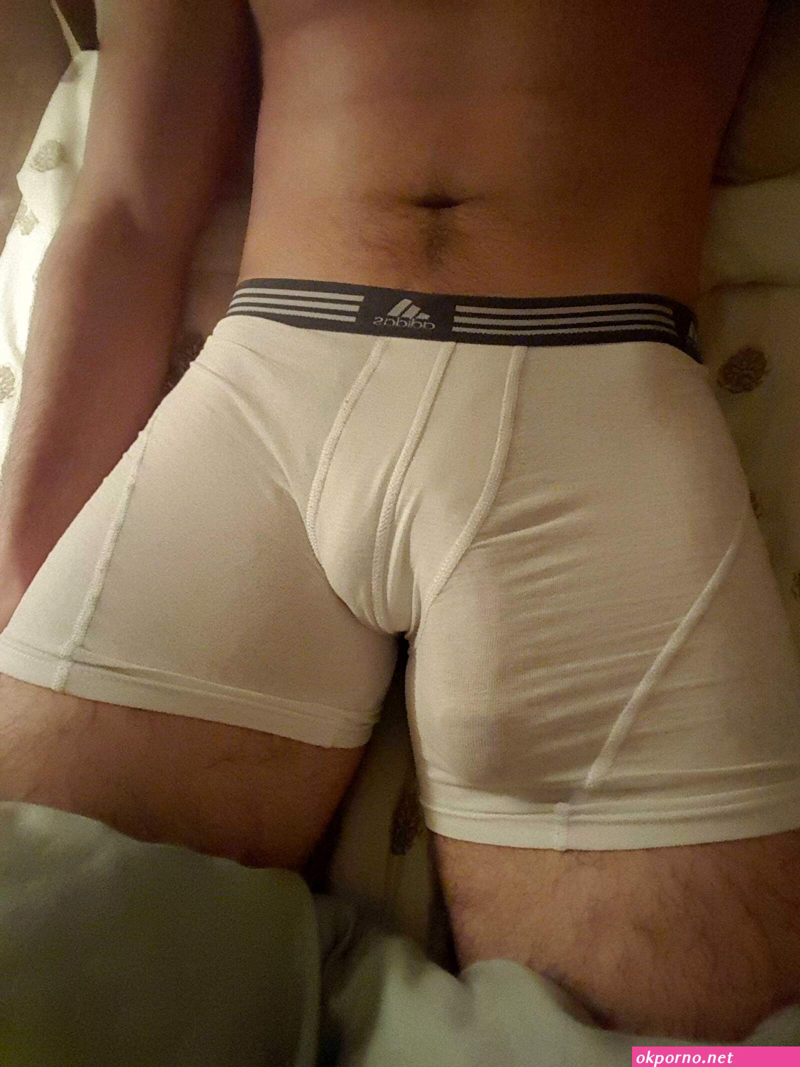 Monster cock bulge in short indian