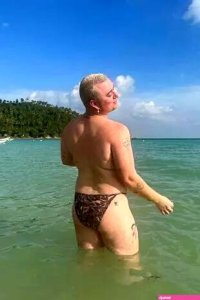 Sam Smith thrills fans with near-naked pics as they wear tiny animal print bikini