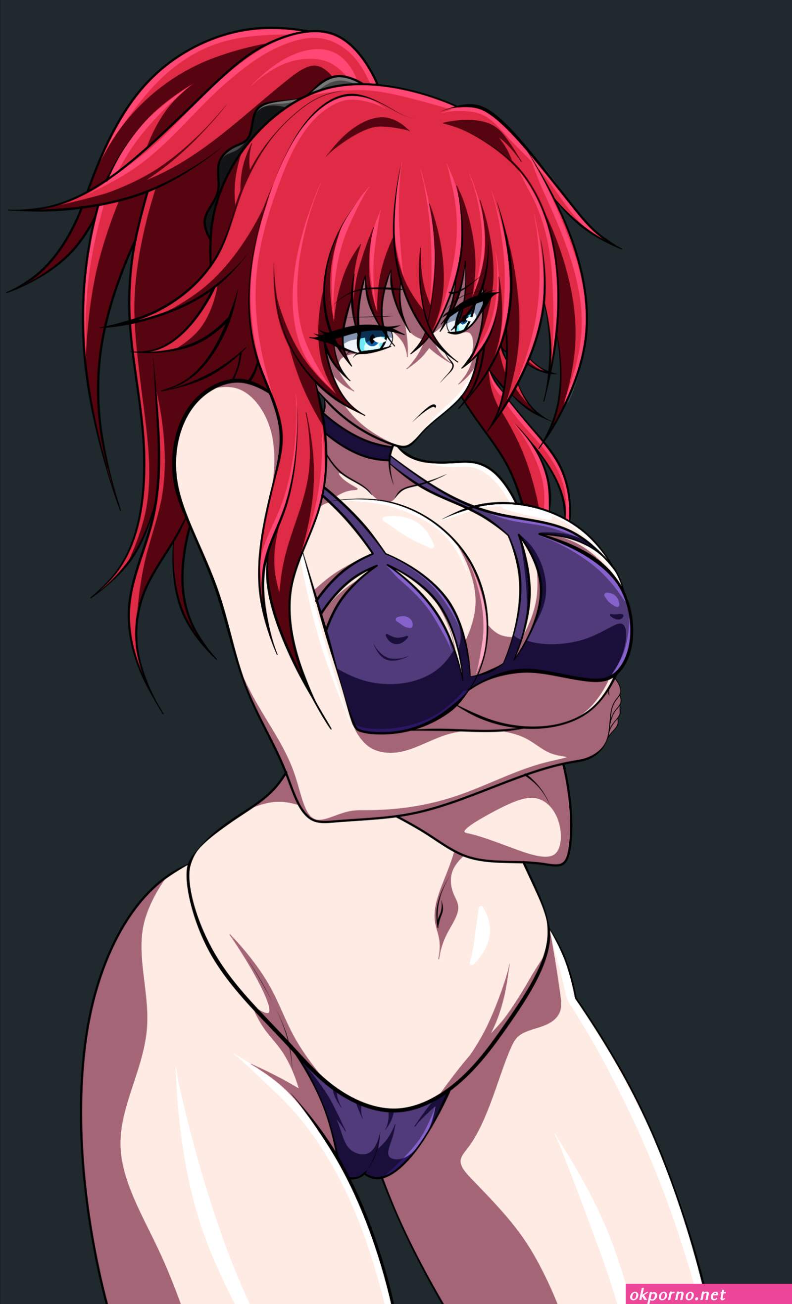 Rias gremory high school dxd drawn by kozureokami20