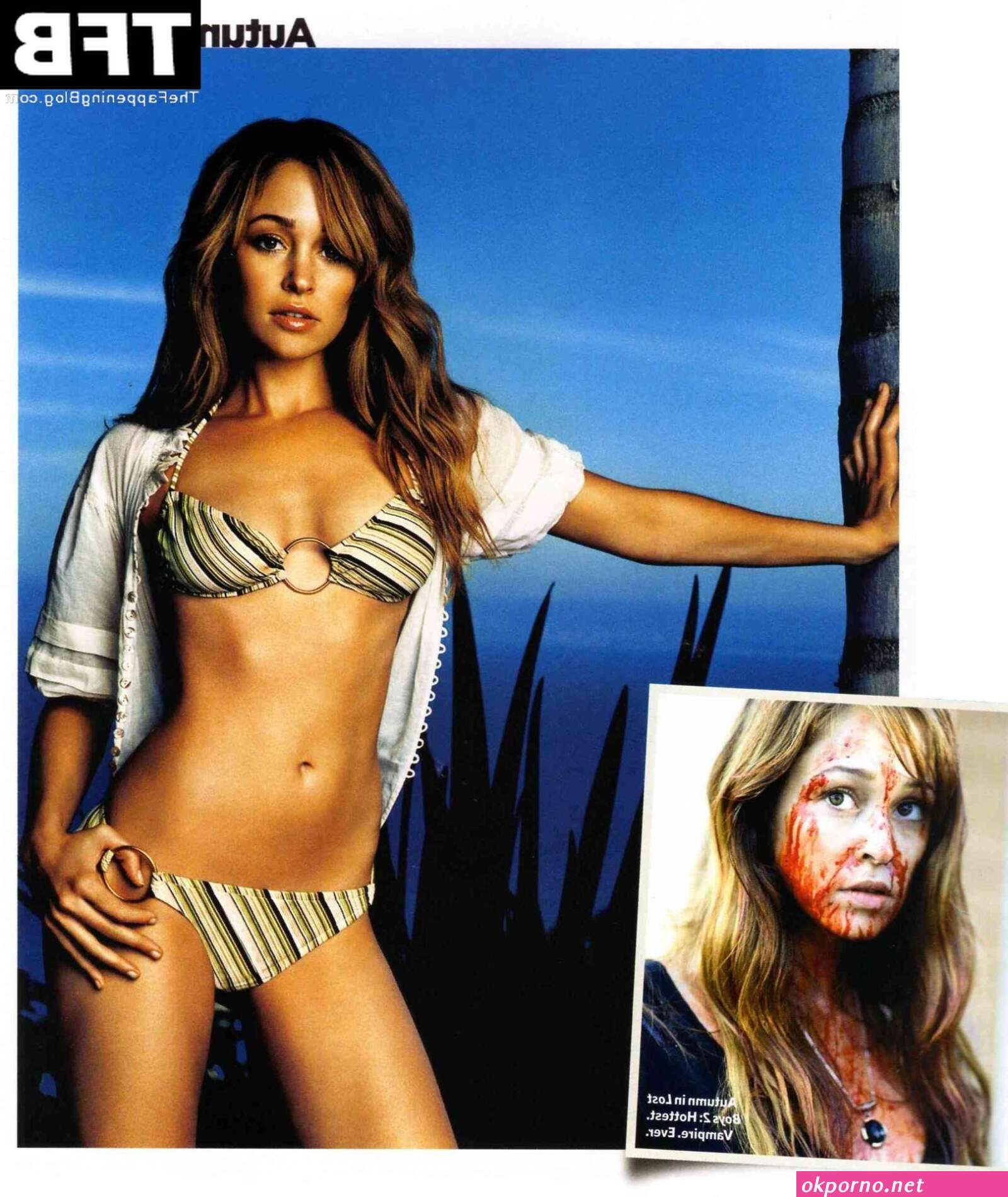 Autumn Reeser Tits Vagina Legs Spread Nude Fake 001 Celebrity Fakes 4U