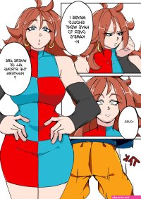 Android 21 Gets Her Body Stolen English