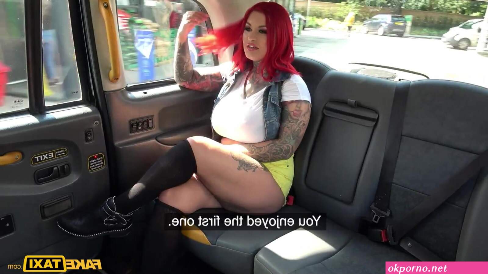 British cabbie pounded chubby Sabien DeMonia