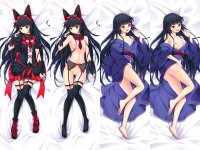 hy gate: jieitai kanochi nite kaku tatakaeri rory mercury anus ass cleavage dakimakura fishnets garter belt gothic lolita heels japanese clothes lolita fashion naked nipples no bra nopan open shirt pussy stockings