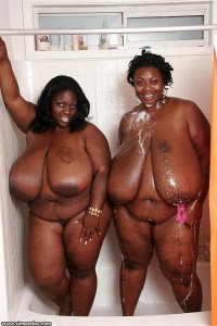 BBW Black Huge Tits