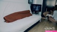 Free Fantasy: Cuckold Wife Shared. Tied BF Tricked. he came in Me. MMF Threesome Porn Video HD