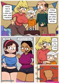 Lincolns Present Porn comic Rule 34 comic Cartoon porn comic
