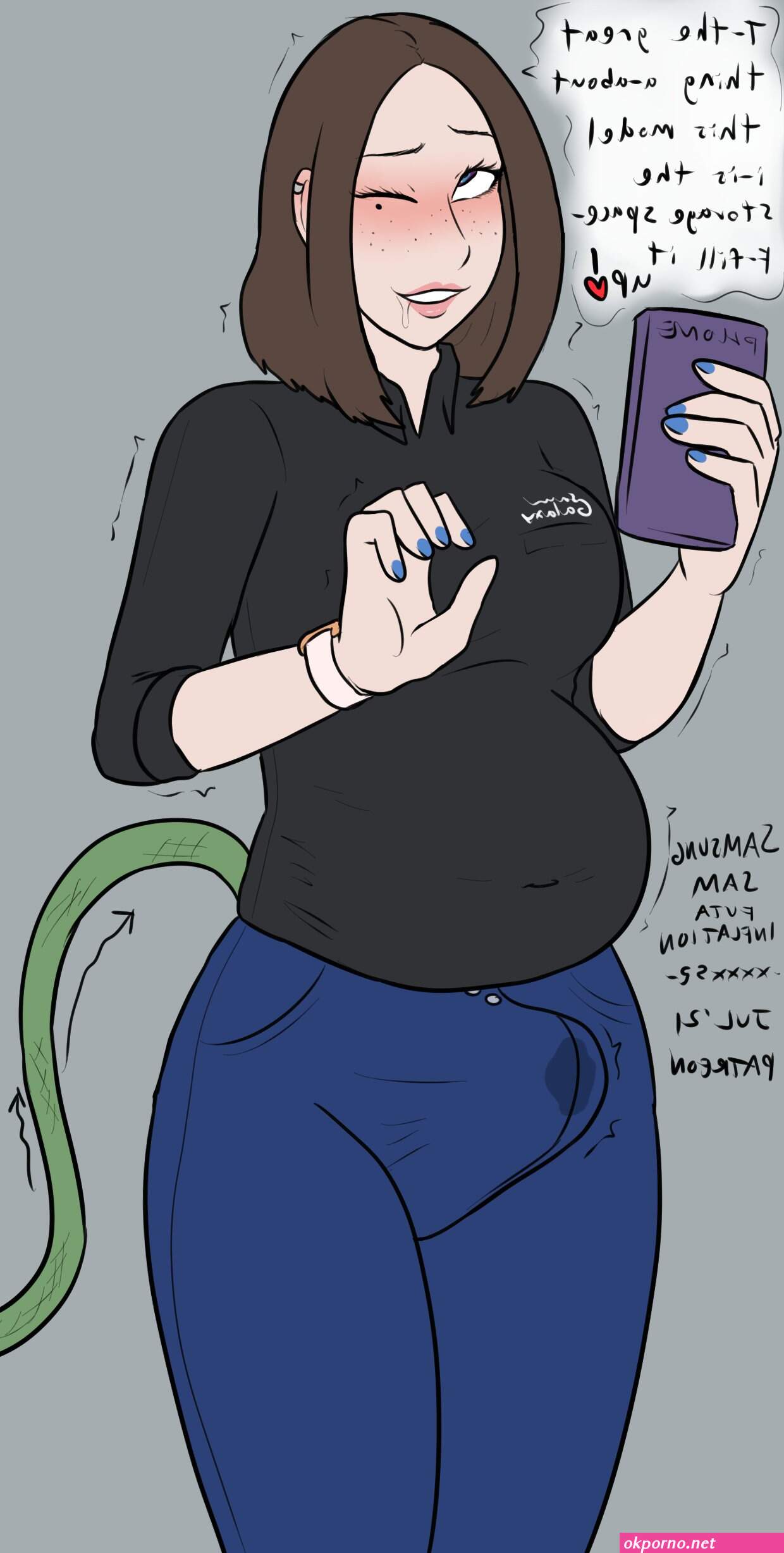 Futanari Elsa butt inflation by Kae-luxed on DeviantArt