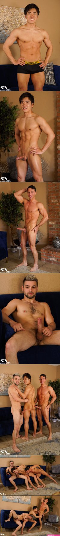 : Johnny Rapid and Reese Rideout Tag-Team Japanese Porn Star Narumiya Jin