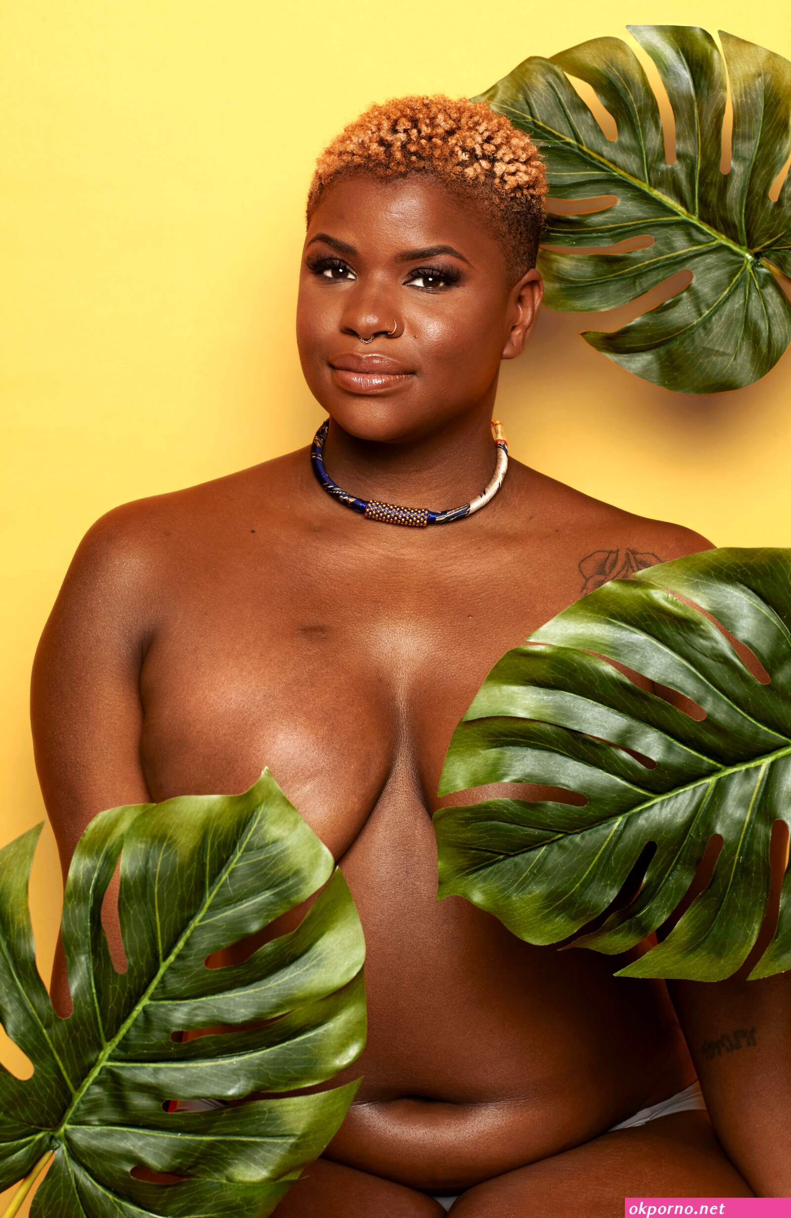 Basic-boar789: A black female with huge breast