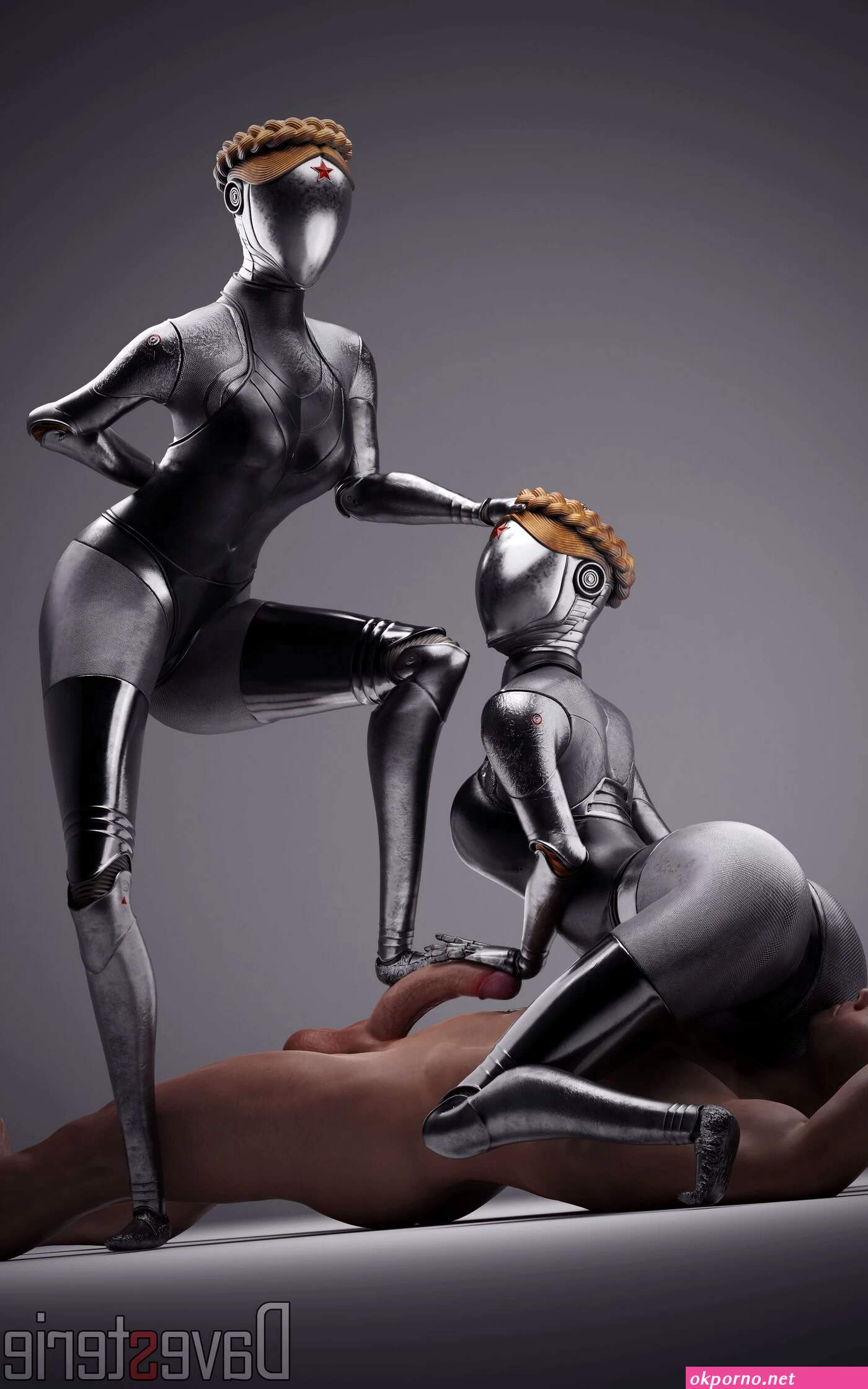 Ballerina Twins from Atomic Heart Getting Fucked watch online