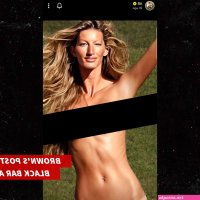 Antonio Brown Posts Fake Gisele Nude Pic Amid Bizarre Tom Brady Beef