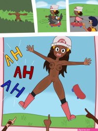 ENF Pokemon Dawns Naked Skateboard Ride by upsidedownpumpkim on DeviantArt