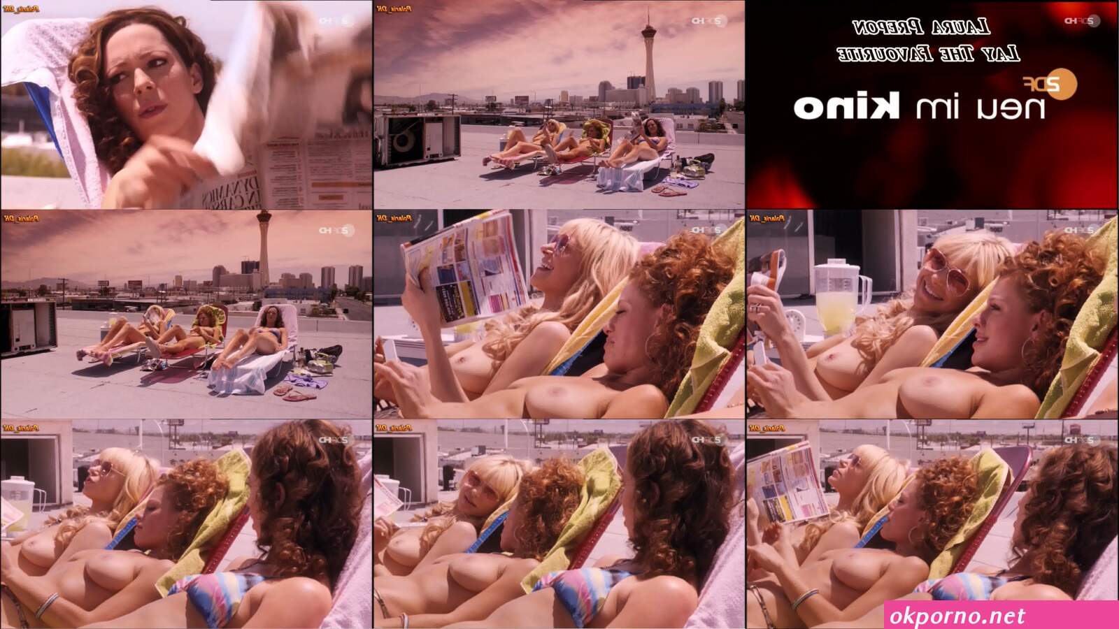Taylor Schilling nude topless and lesbian and Laura Prepon