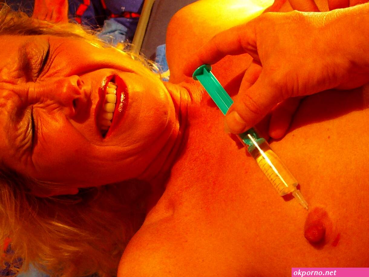 Bdsm tits injection