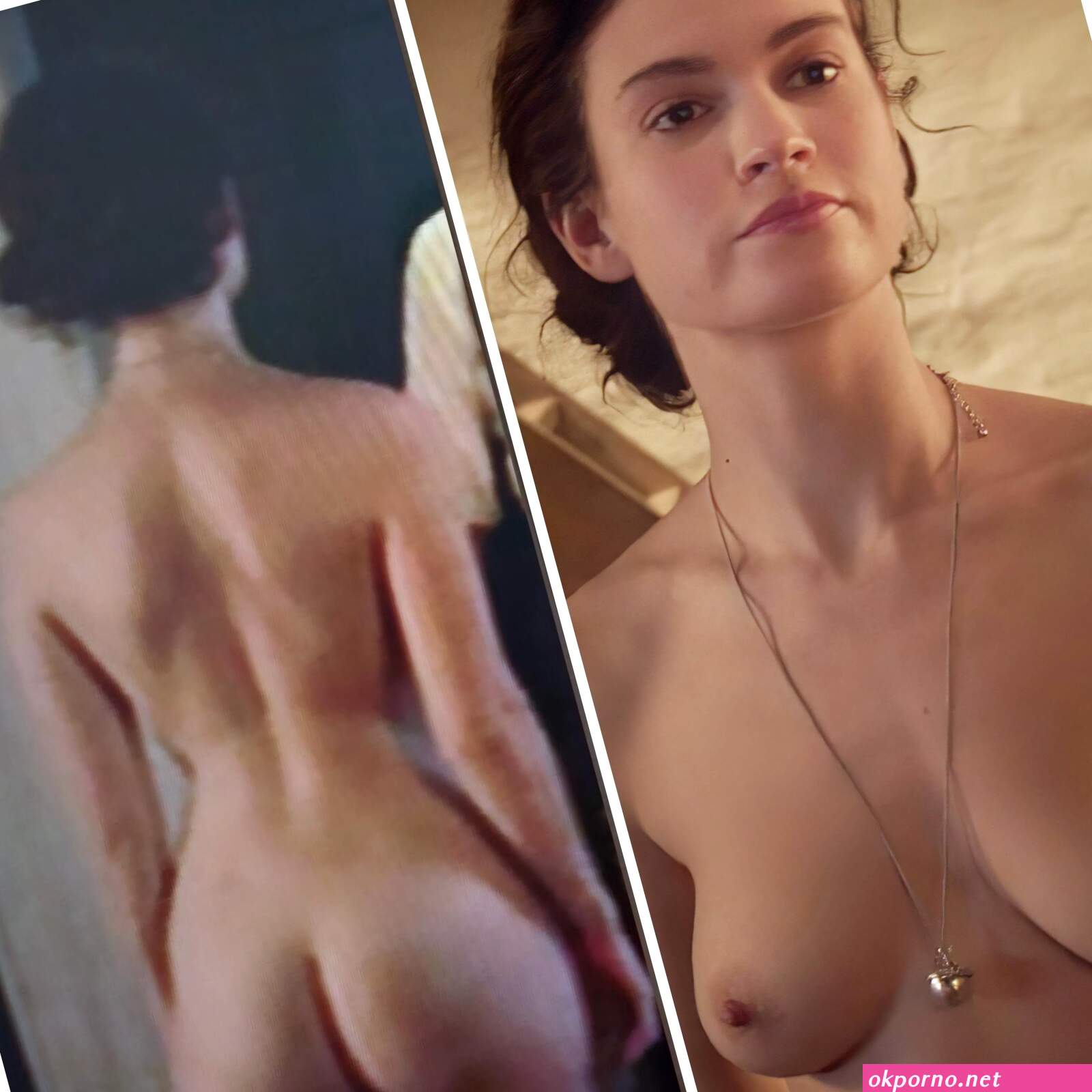 Lily james porn