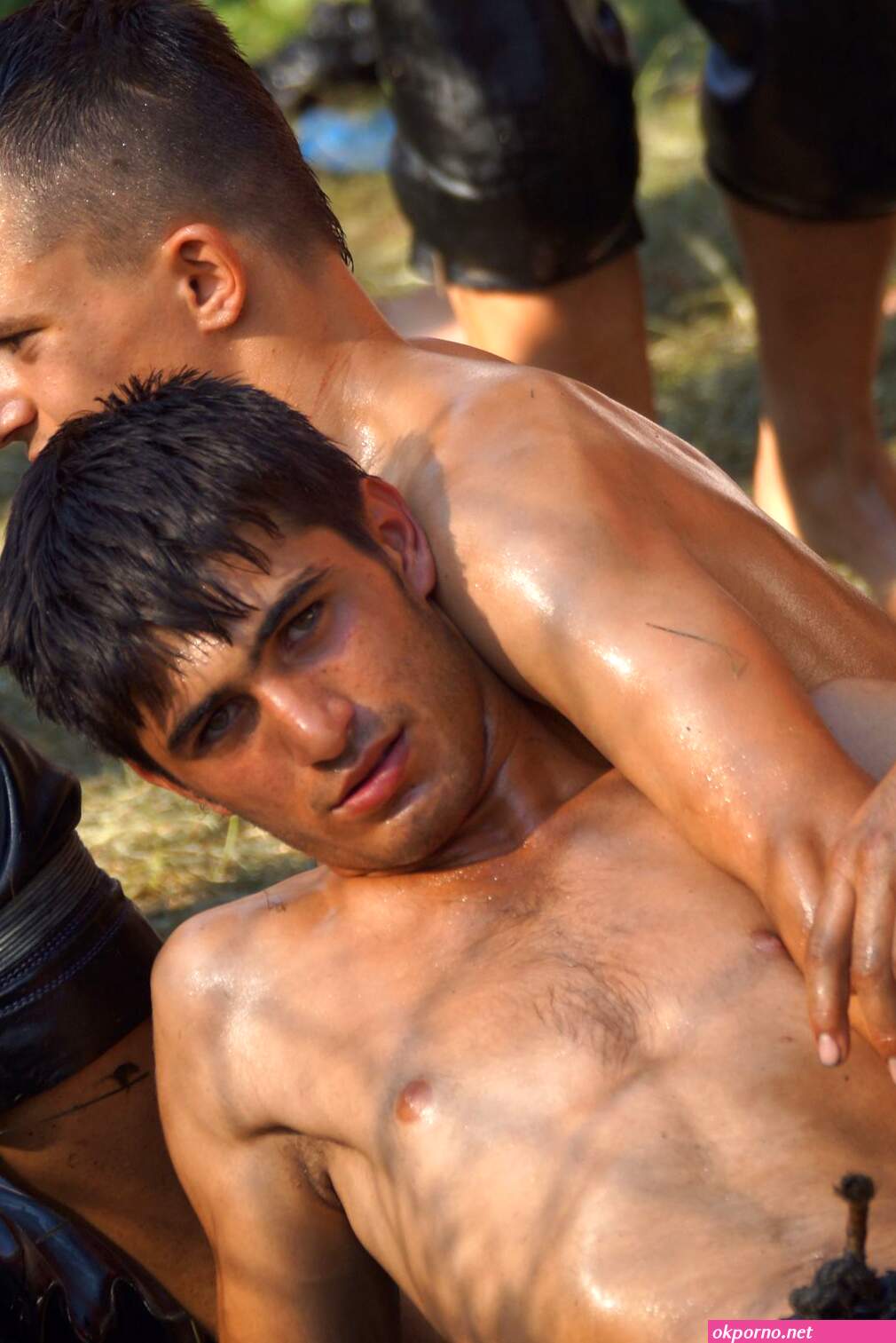Nude wrestlers male
