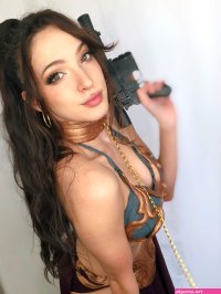 My Slave Leia shoot by missbrisolo from OnlyFans Coomer