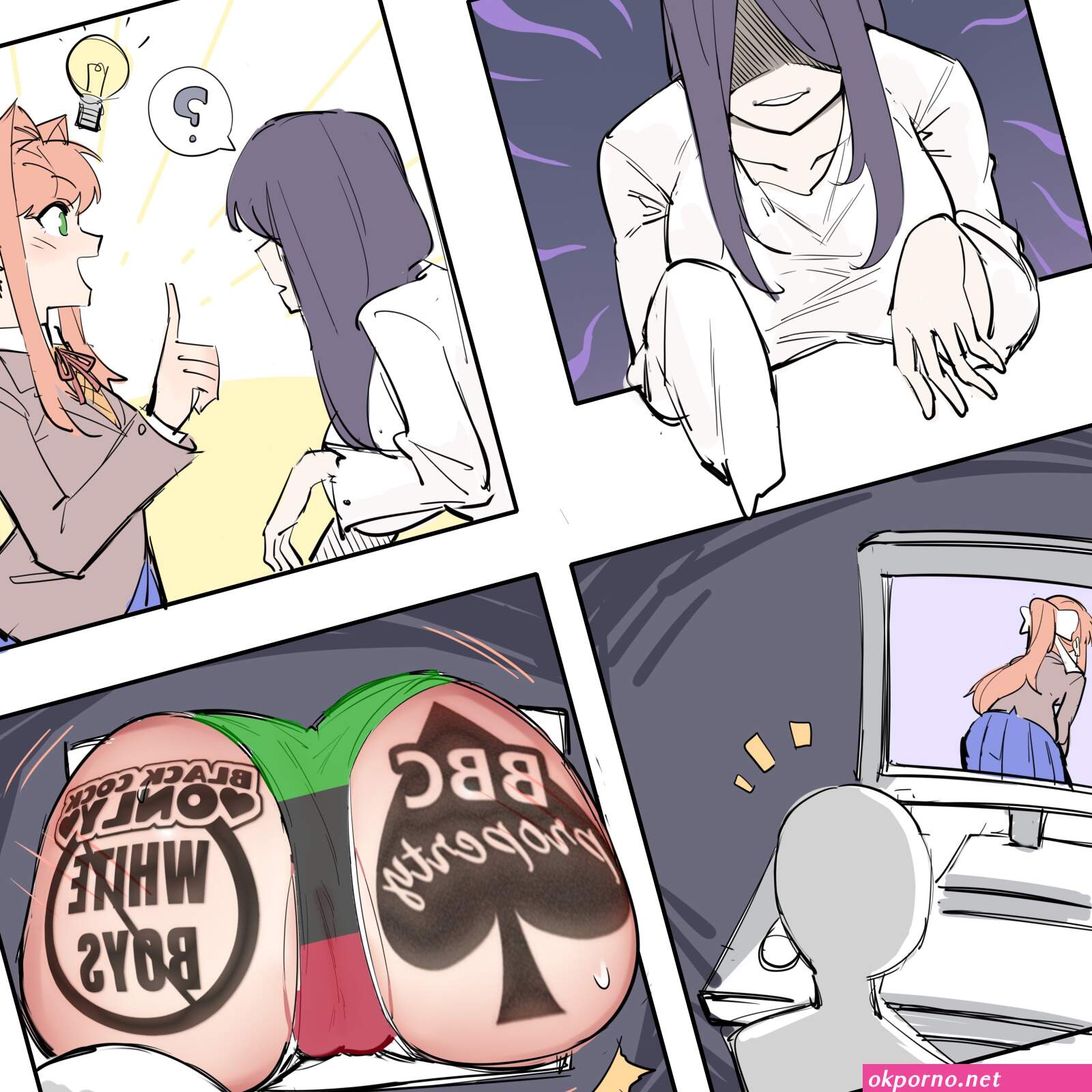 Blacked Waifus VI – Monika