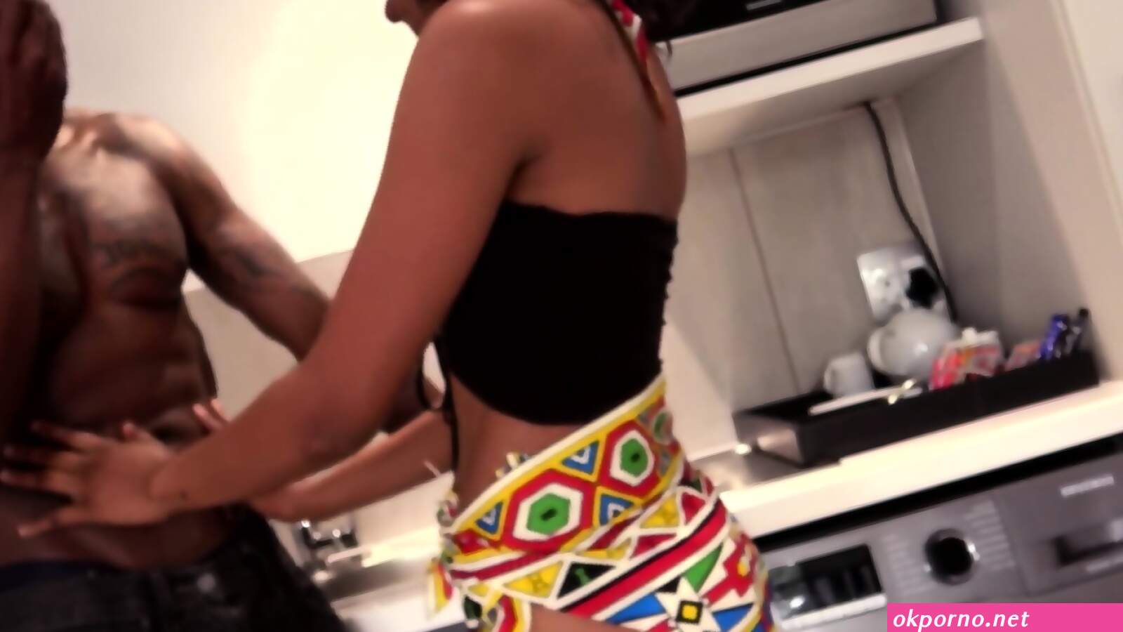 Horny Girl Melissa Fucking BBC inside Kitchen