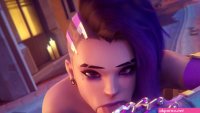 Sombra oral minet blowjob deepthroat facefuck masturbation handjob 3d sex porno hentai overwatch