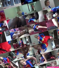511 Fucked Super Girl Thru Pantyhose and Cum on her legs 4K