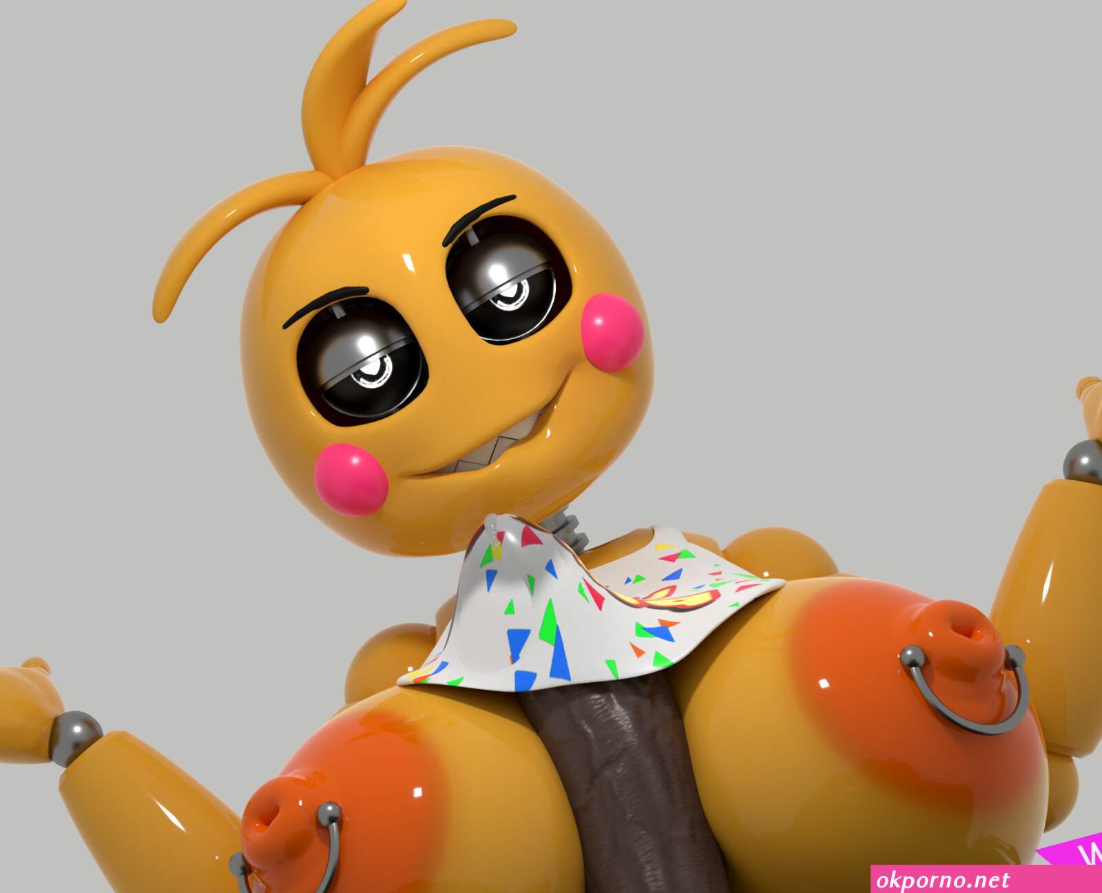 Toy chica titty fuck