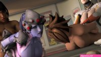 Mercy tracer pharah widow angle 1 1080p