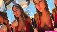 ppwyang Critised For Starting OnlyFans So Young In Comments Of Latest Video Where Shes Seen In A Green Black Bikini