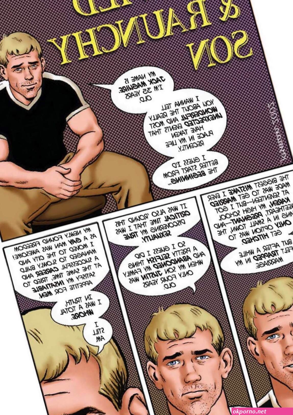 Sexe gvay en bd by josman