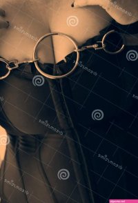 Busty big breasts cleavage stock image. Image of bondage