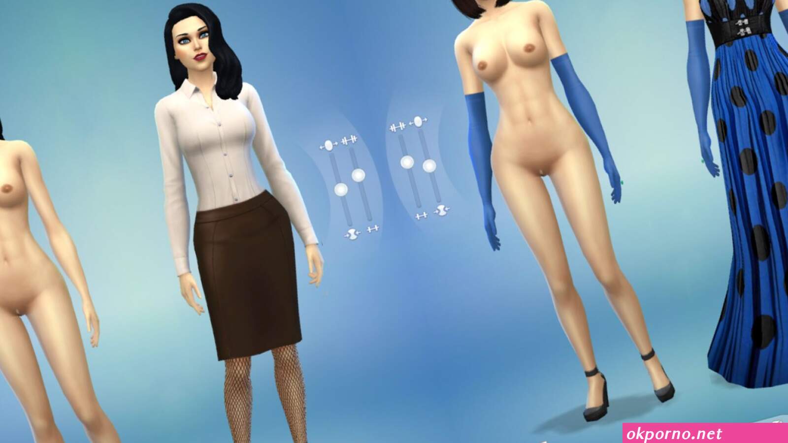 Cas mod that sims are naked