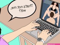 I saw my fake porn and it made me laugh. Then I felt creeped out