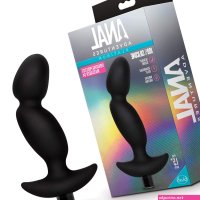 : Blush Novelties Anal Adventures Platinum Silicone Vibrating Prostate Massager